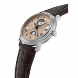 Frederique Constant FC-335MCSALB4P26 Mens Watch Heart beat moonphase date Automatic 40mm 6ATM