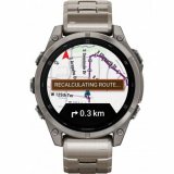 Garmin 010-02904-40 Mens Watch fenix 8 AMOLED Sapphire crystal silicone strap 47mm 10ATMSet 