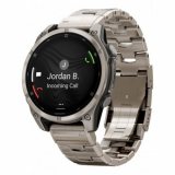 Garmin 010-02904-40 Mens Watch fenix 8 AMOLED Sapphire crystal silicone strap 47mm 10ATMSet 