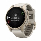 Garmin 010-02903-11 Mens Watch fenix 8 AMOLED Sapphire crystal silicone strap 43mm 10ATM