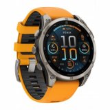 Garmin 010-02904-11 Mens Watch fenix 8 AMOLED Sapphire crystal silicone strap 47mm 10ATM