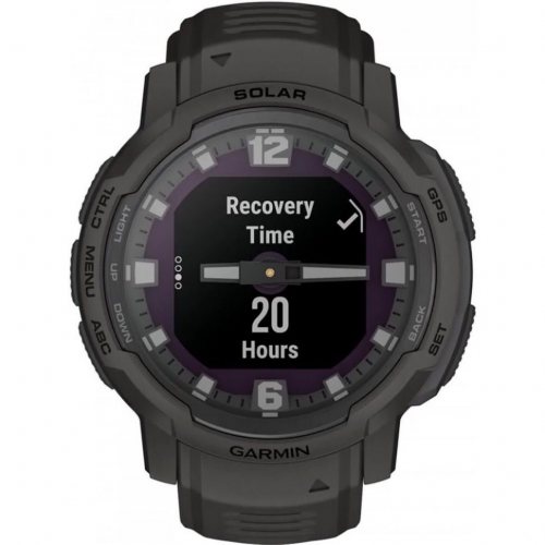 Garmin 010-02730-01 Mens Watch Instinct Crossover Solar 45mm 10ATM
