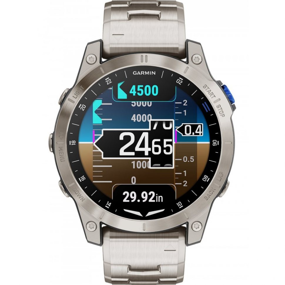 Garmin 010-02582-51 Mens Watch D2 Mach 1 Pro AMOLED 47mm 10ATM