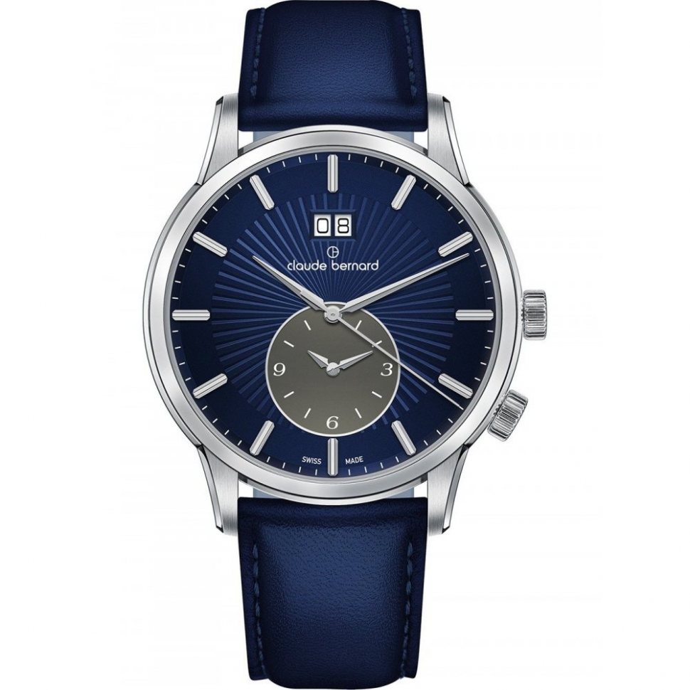 Claude Bernard 62007-3-BUIGN Mens Watch Classic 42mm 5ATM 