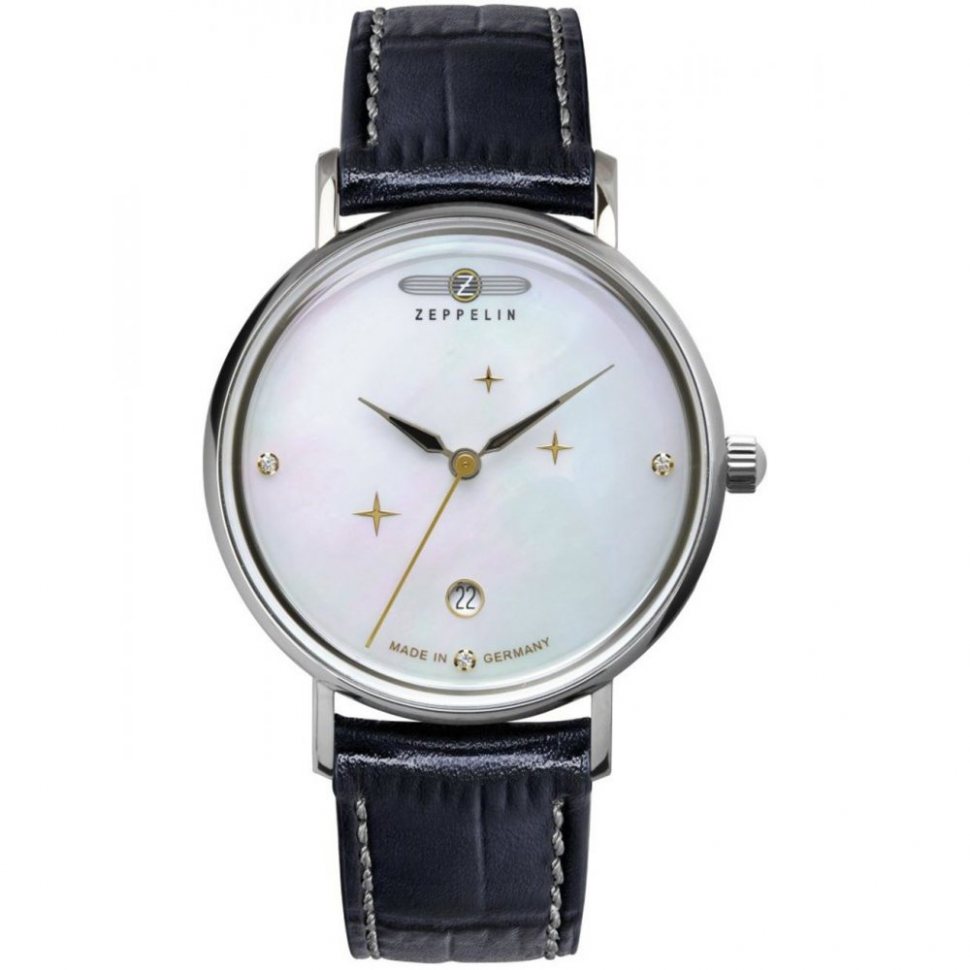 Zeppelin 7131-3 Ladies Watch Luna 36mm 5ATM 