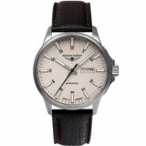 Bauhaus 2866-5 Mens Watch Aviation Automatic Titanium 42mm 10ATM