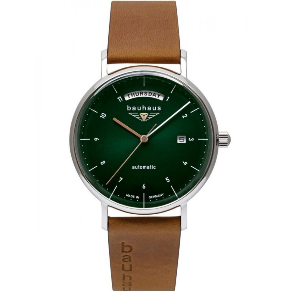 Bauhaus 2162-4 Mens Watch Classic Automatic 41mm 5ATM