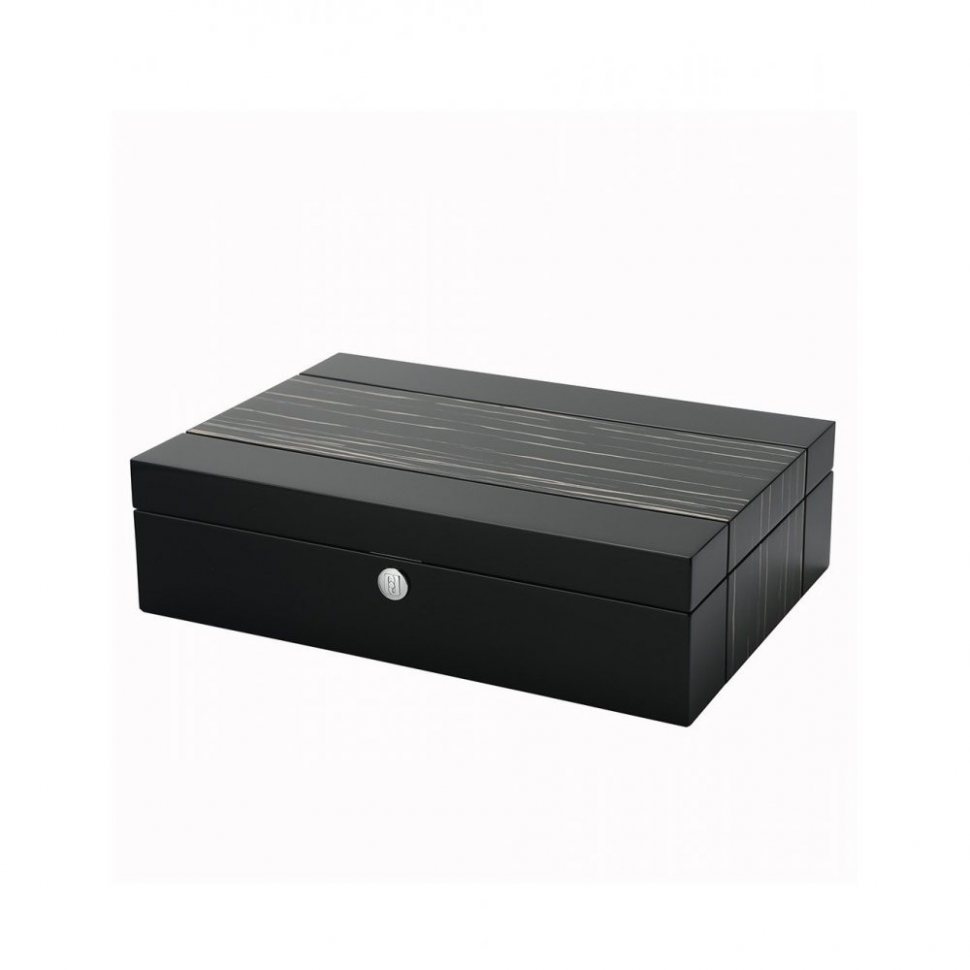 Paul Design 20007 Gentlemen Watch Box [10 Black Shadow