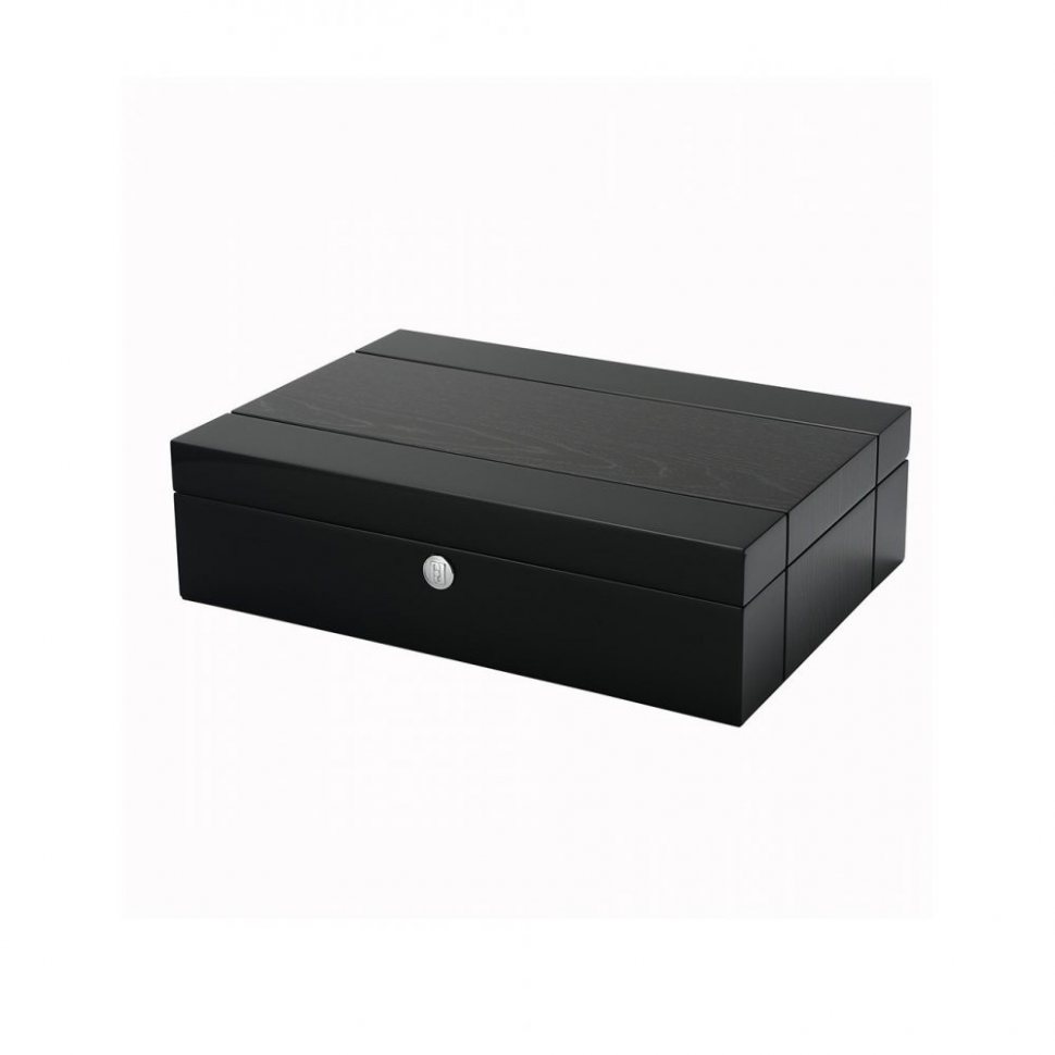 Paul Design 20028 Gentlemen Watch Box [10 Black Apricot