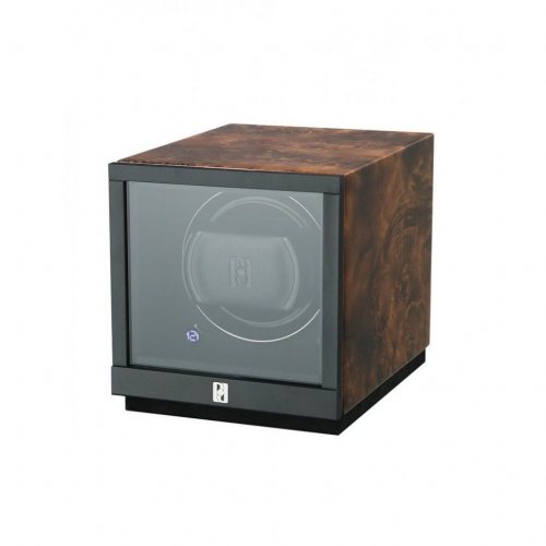 Paul Design Watch Winder Gentlemen 1D Burlwood 20107