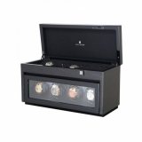 Paul Design Watch Winder Gentlemen 4+6 Black Apricot 20055