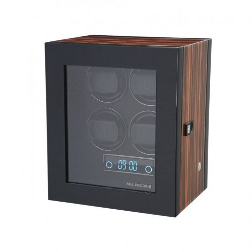 Paul Design Watch Winder Gentlemen 4 Macassar 20119