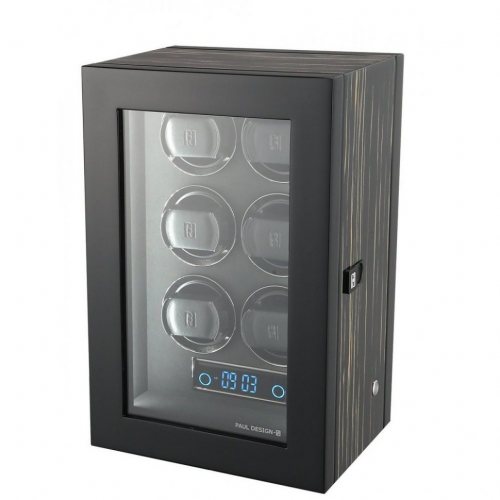 Paul Design Watch Winder Gentlemen 6 Black Shadow 20102
